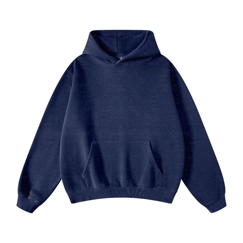 Unisex Casual Pullover for Men and Women Long Sleeves Super Soft Warm Acid Wash Ideal for Lounging Athletic Activities Machie
