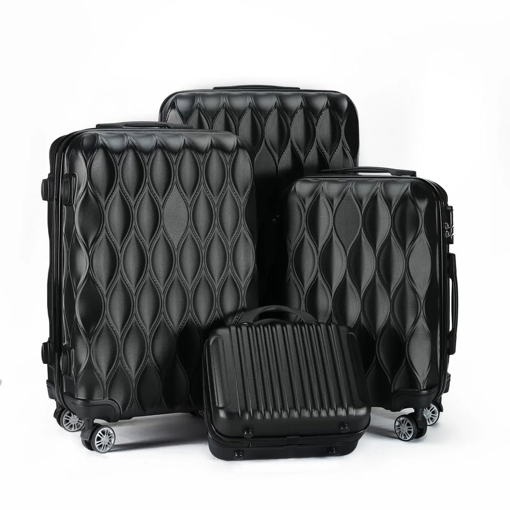4-piece suitcase set, large capacity, family trip, business, home storage, birthday gifts, Valentine's Day gifts