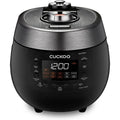 CUCKOO 6-Cup (Uncooked)/ 12-Cup (Cooked) Twin Pressure Rice Cooker & Warmer w/ Nonstick Inner Pot,3 Voice Guide,Auto Clean,Black