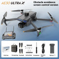 AE30 GPS Drone 8K Profession HD Camera 3-axis Gimbal Brushless Laser Obstacle Avoidance Airdrop With Large Screen Quadcopte Toys
