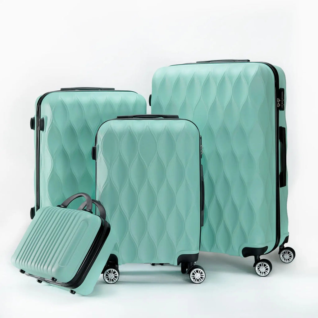 4-piece suitcase set, large capacity, family trip, business, home storage, birthday gifts, Valentine's Day gifts