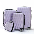 4-piece suitcase set, large capacity, family trip, business, home storage, birthday gifts, Valentine's Day gifts