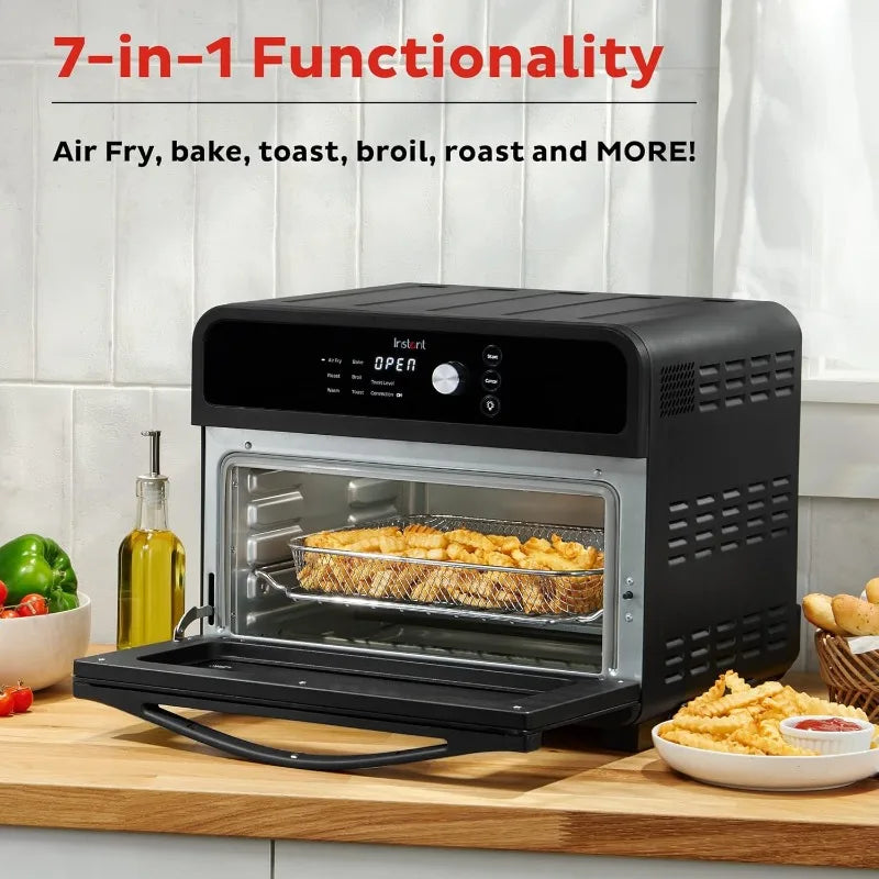 Instant Pot Omni 19QT/18L Toaster Oven Air Fryer, 7-in-1 Functions, Fits 12" Pizza, Crisps, Broils, Bakes, Roasts, Toasts, Warms