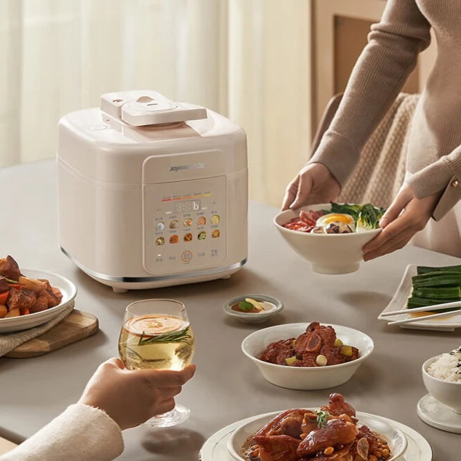 Joyoung Electric Pressure Cooker, Small Household Smart Timer, 316 Stainless Steel Inner Pot, Rice Cooker, Pressure Cooker